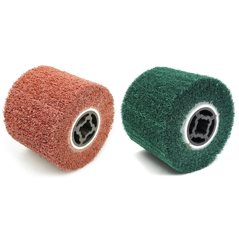 Новый 120x100x19 мм нетканый нейлон клапаном кисточки атласный рисунок полировка для