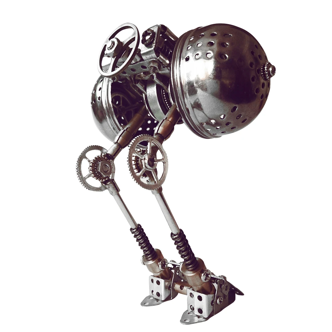 

DIY Handmade Metal Mechanical Steel Ball Small Assembly Puzzle Model Kit Home Decoration Accessories For Living Room