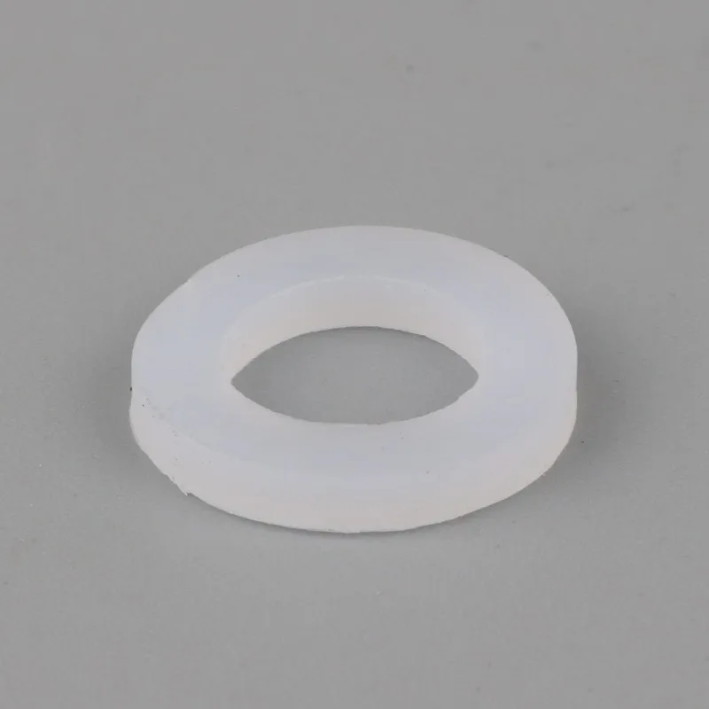 Плоское Силиконовое уплотнительное кольцо 20 шт. 1/4 дюйма 3/8 1/2 1 дюйм для шайбы