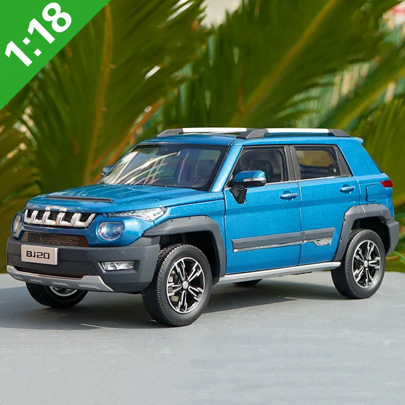 Высокое качество 1:18 BJ20 Роскошные внедорожные модели из сплава высокая имитация