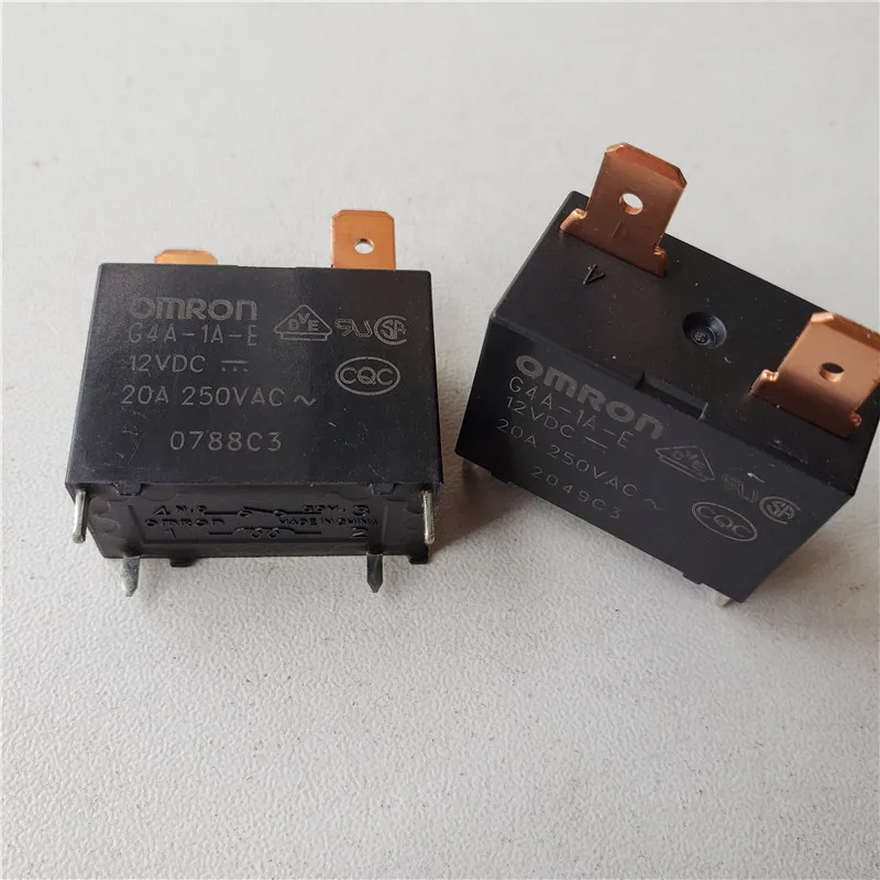 5 шт. Omron Реле G4A-1A-E-5VDC G4A-1A-E-12VDC G4A-1A-E-24VDC 250V 20A реле 4 pin реле 5В/12В/24VDC реле