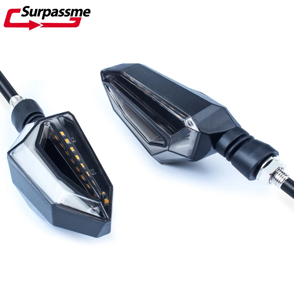 

1 Pair Universal Motorcycle Turn Signals Light Blinker Rear Lights Waterproof Front Flasher Signal Lamp For Motorbike Motorcycle