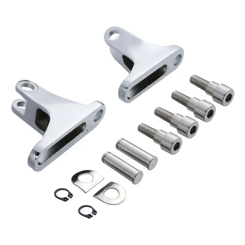

Motorcycle Motorbike Rear Passenger Mini FootPegs Footboard Mount For Harley Touring Model Road King Electra Glide 2093-2019