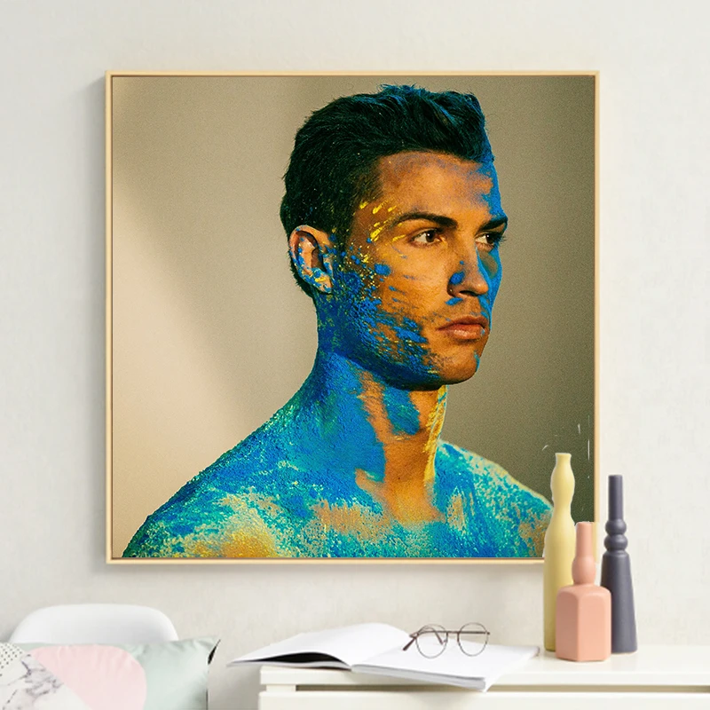 Цветная Настенная картина Cristiano_ronaldo домашний декор на холсте современное