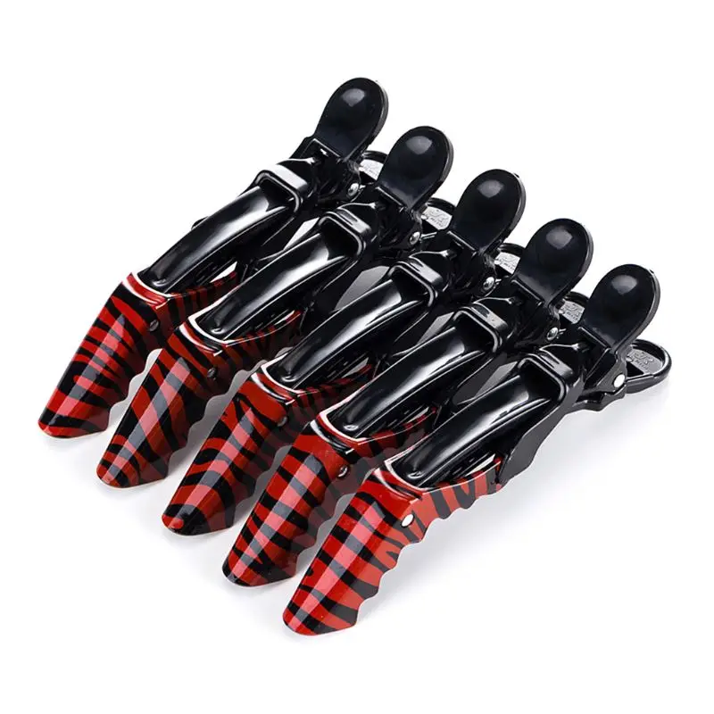 1 шт. модные пластиковые парикмахерские зажимы типа крокодил профессиональные заколки для волос