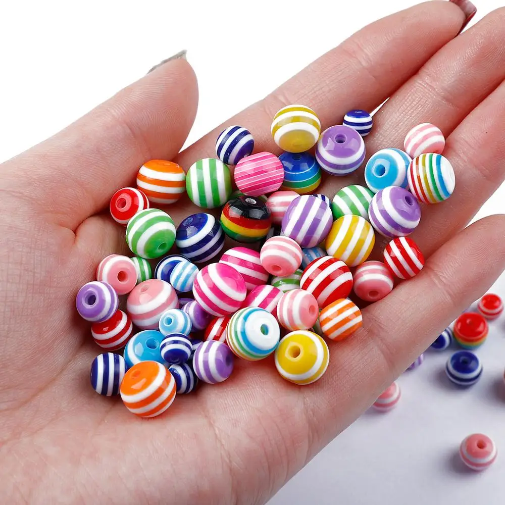 Случайный Цвет Овальный &quotДурной глаз&quot кошачий глаз Смола бусины Круглые в