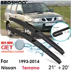 Автомобильный стеклоочиститель лобовое стекло стеклоочистителя подходит лезвия аксессуары для Nissan Terrano 21 