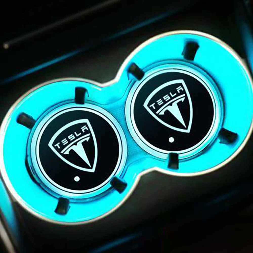 

Светящийся Автомобильный держатель для подстаканника под воду, 7 цветов, USB зарядка, Автомобильный светодиодный атмосферный светильник для ...