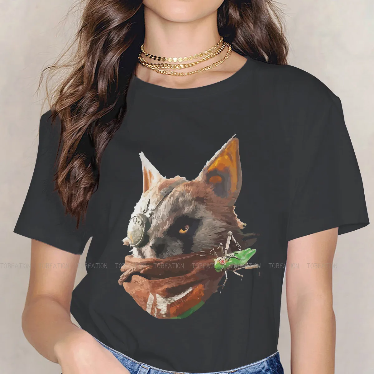 

Женская хлопковая футболка, размеры до 4XL
