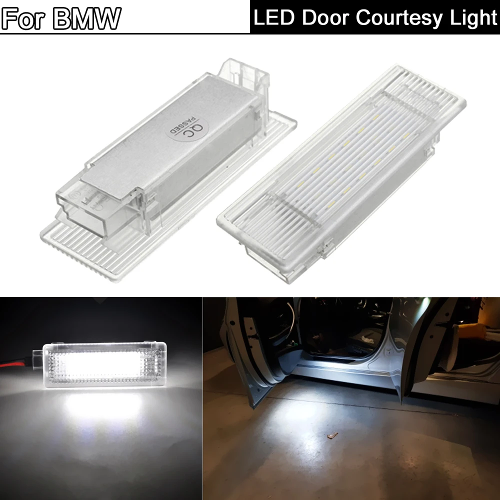 

2pcs LED Door Courtesy Footwell Light Luggage Trunk Glove Box Lamp For BMW F20 F21 F30 F31 F34 F32 F10 F11 F07 F01 X5 X1 X4 I3
