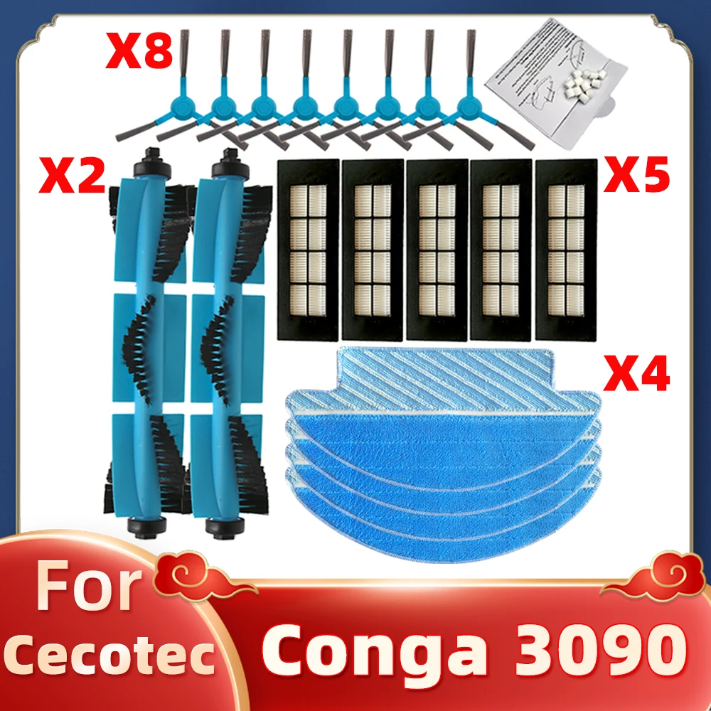 Запчасти для робота-пылесоса Cecotec Conga 3090 | Бытовая техника |  АлиЭкспресс