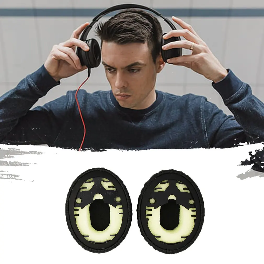 Подходит для Qc3 наушники комплект Quietcomfort3 губка наушника Крышка черный DHW-05 набор