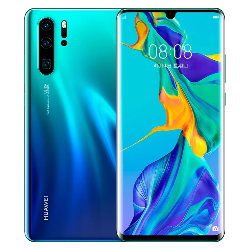 Huawei P30 Pro VOG-L29 мобильный телефон Kirin 980 Android 9,1 6,47 ''FHD 2340X1080P IP68 NFC 40 Мп 8 Гб ram 128 rom