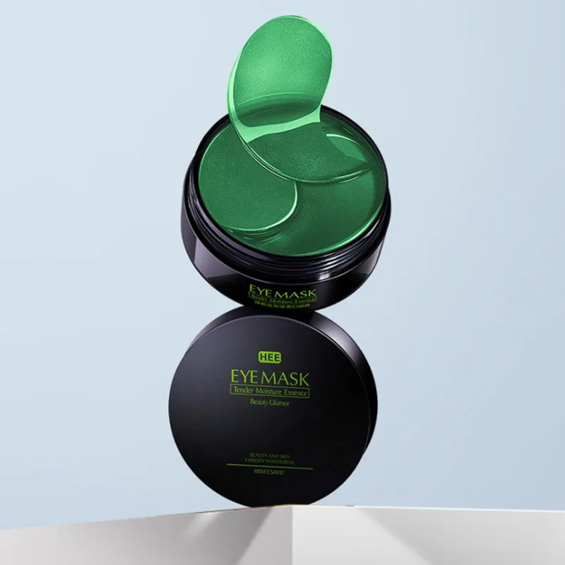 60 шт. маски с морскими водорослями маска кристаллами и коллагеном для глаз патчи