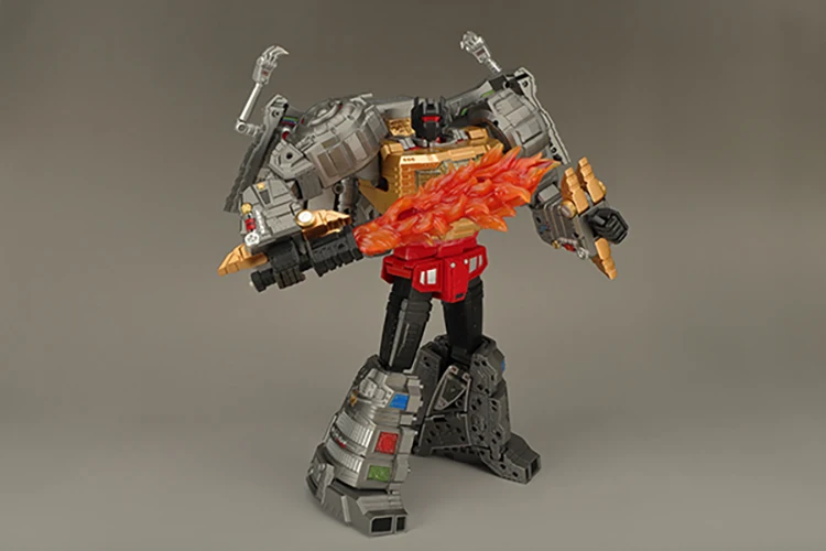 GigaPower суператор Grimlock Dinobots металлик версия трансформация фигурка|Игровые фигурки