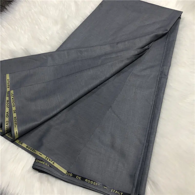 Кашемировая ткань Agbada для мужчин 5 ярдов мягкая из хлопка в африканском стиле