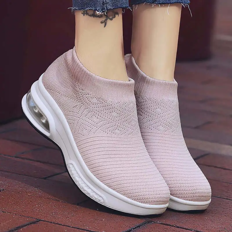 

Ladiea Running Sneakers Height Increasing Sports Shoes Red Women's Platform Sneakers Multicolored Women's Sport Shoes Tennis