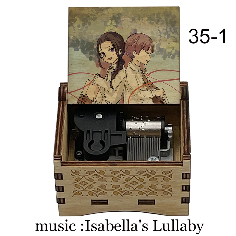 Деревянная Колыбельная Изабелла музыкальная шкатулка для подруги девочек