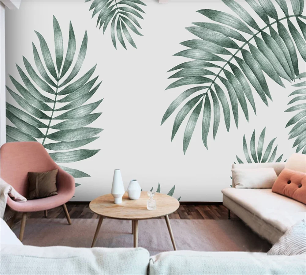 Пользовательские 3d фото стены 8D обои Скандинавский минималистский ручная