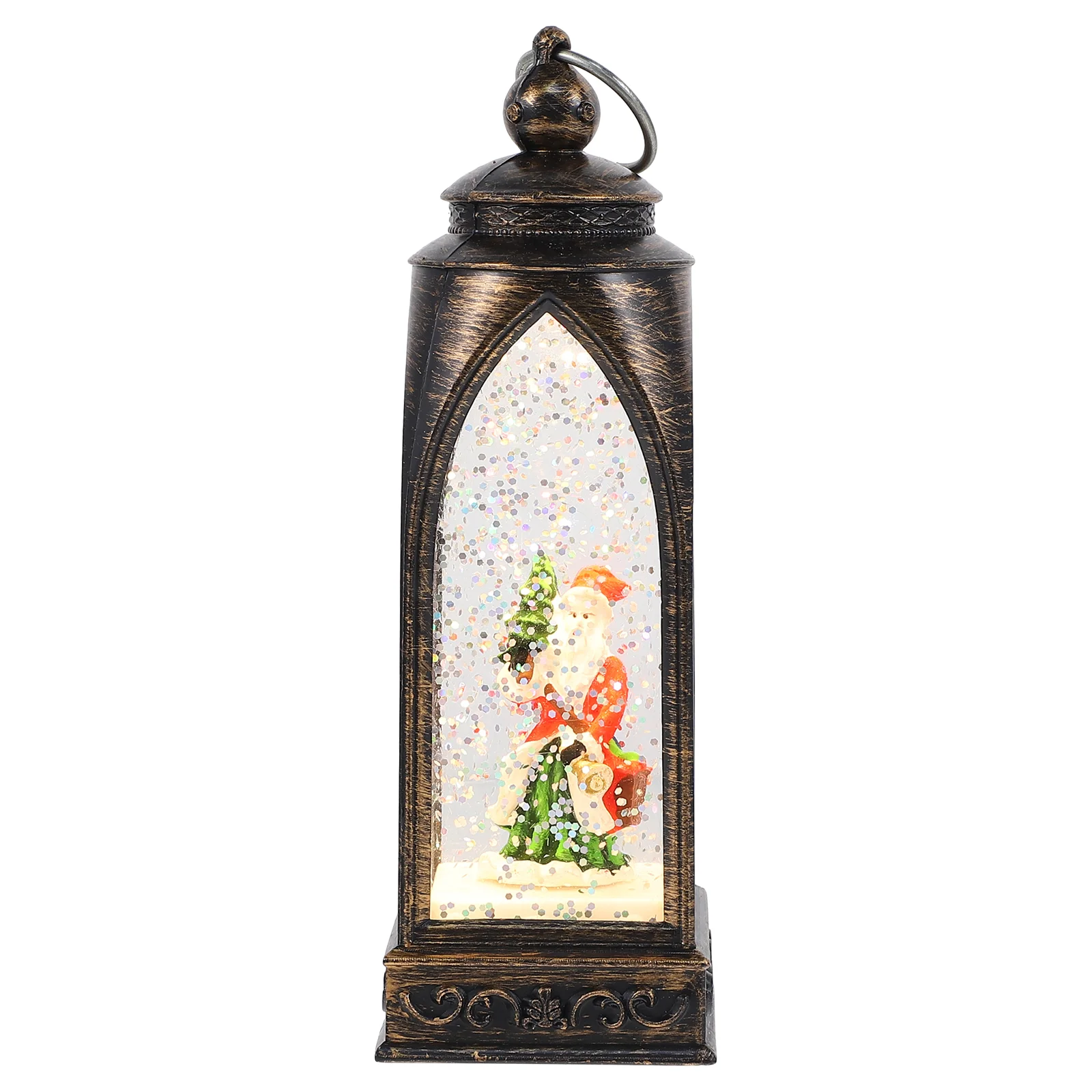 

1pc Delicate Xmas Lamp Ornament Christmas Micro Landscape LED Night Light
