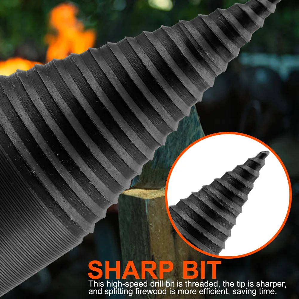 Высокоскоростной стальной разветвитель древесины дрель сплиттер сверла для