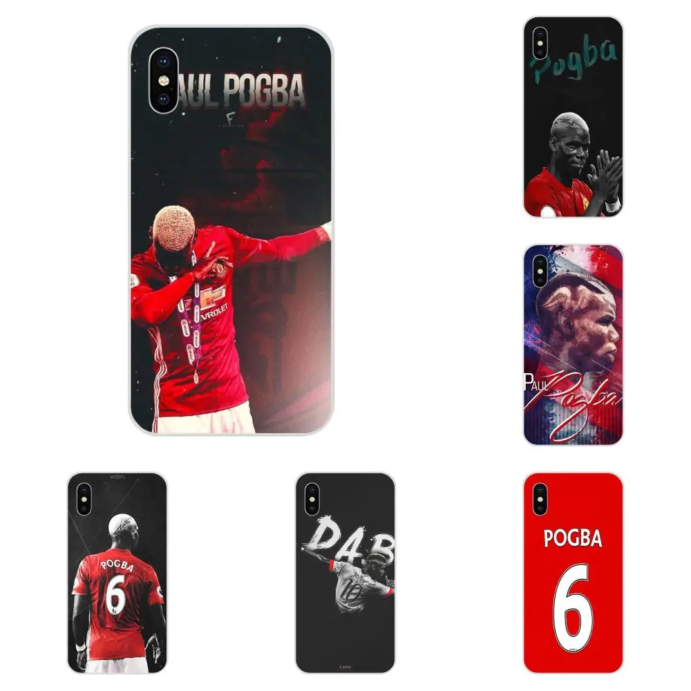 Для Xiaomi Redmi Note 2 3 3S 4 4A 4X5 5A 6 6A Pro Plus смартфон мобильный телефон прозрачный Чехлы холодный футболист изображение Paul Pogba Dab