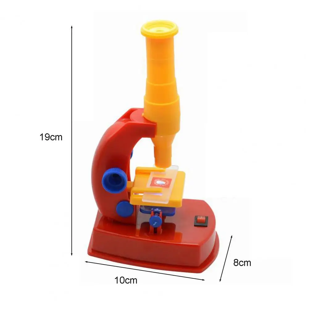 

Kids Microscope Puzzle Teaching Accessories ABS Self-assembly Microscope Experimental Tools for Early Learning Toys For Children
