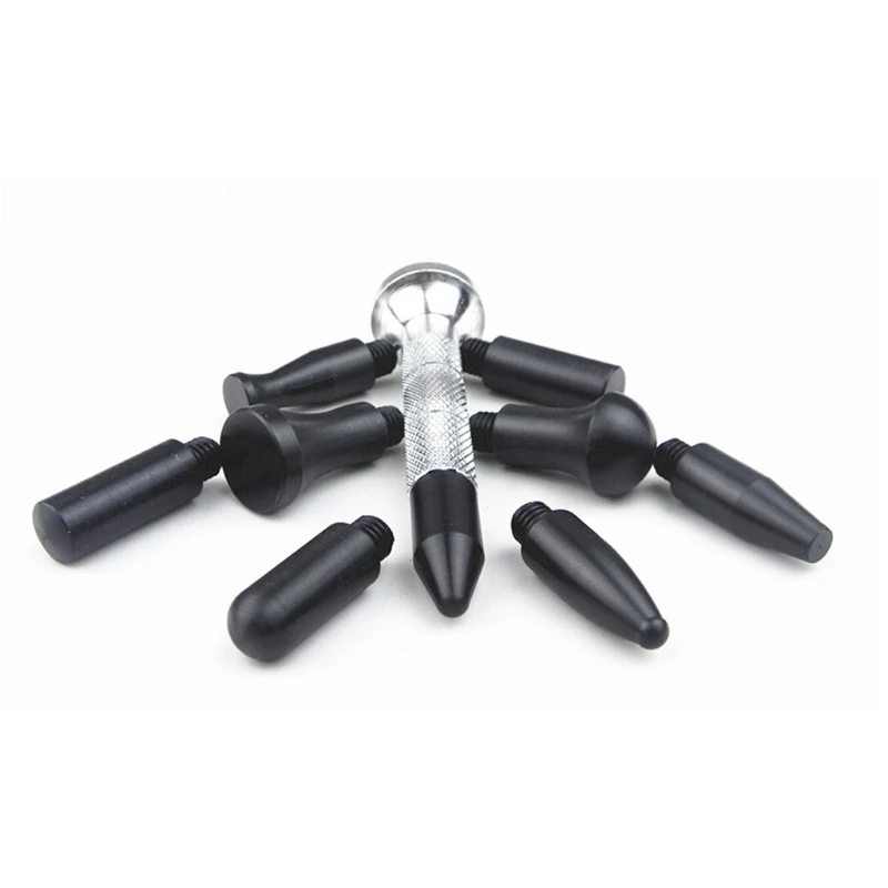 

Hot 1 Set Paintless Auto Car Dent Repair Hail Removal Tools Kit Tap Down Pen With 9 Heads Tools YHQ