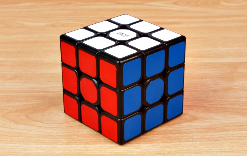 QiYi парус W 3x3x3 скоростной магический куб черный профессиональный кубик-Головоломка Развивающие игрушки для детей подарок Cubo Magico 3x3