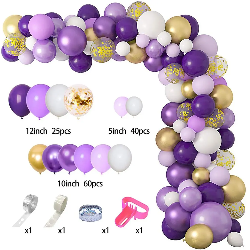 

Hot Newest 157 pcs/set Balloons Garland Arch Kit Latex Ballons Birthday Valentine Wedding Party Balloons Decoration