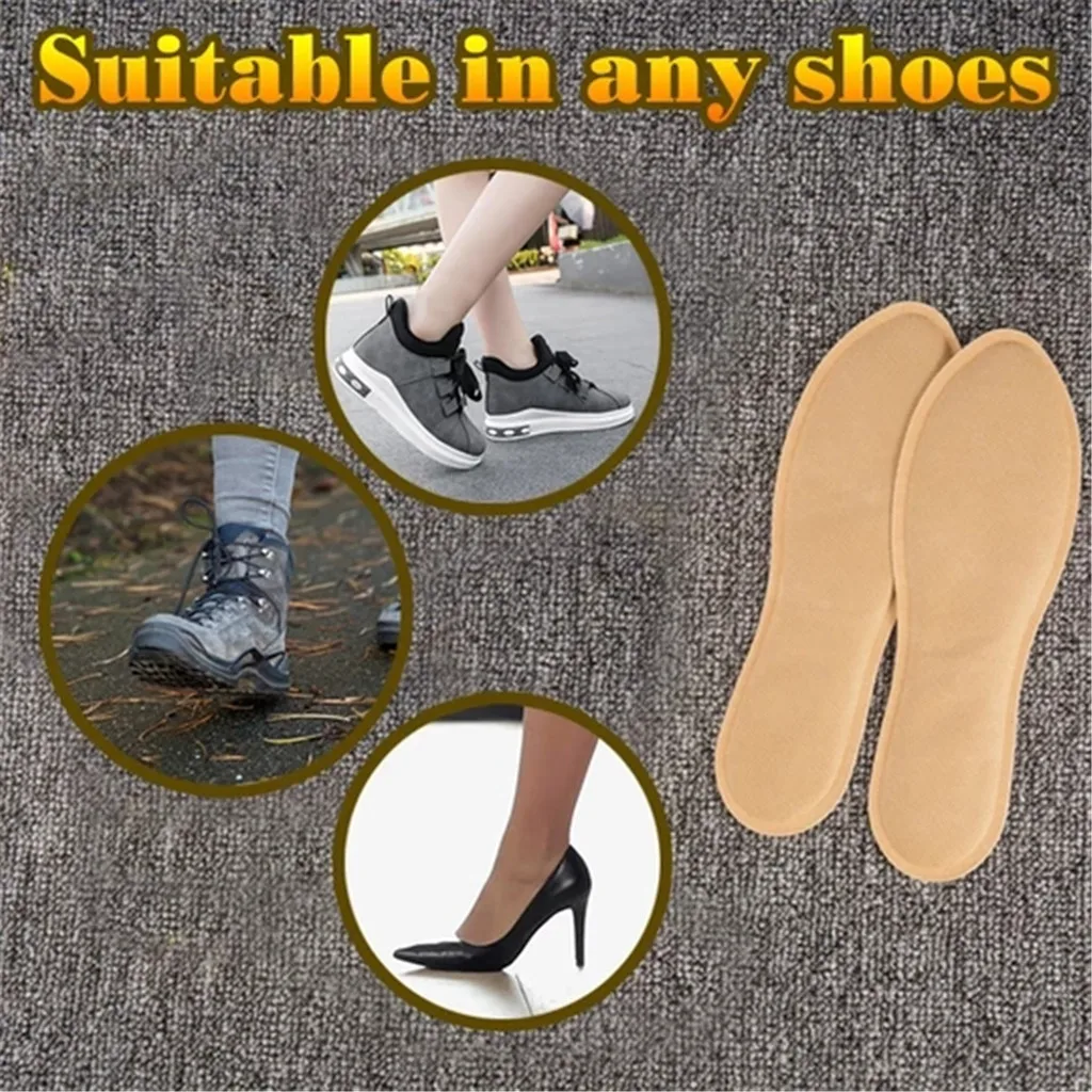 Самонагревающийся браслет Стельки зимние теплые сапожки вставка спонтанных