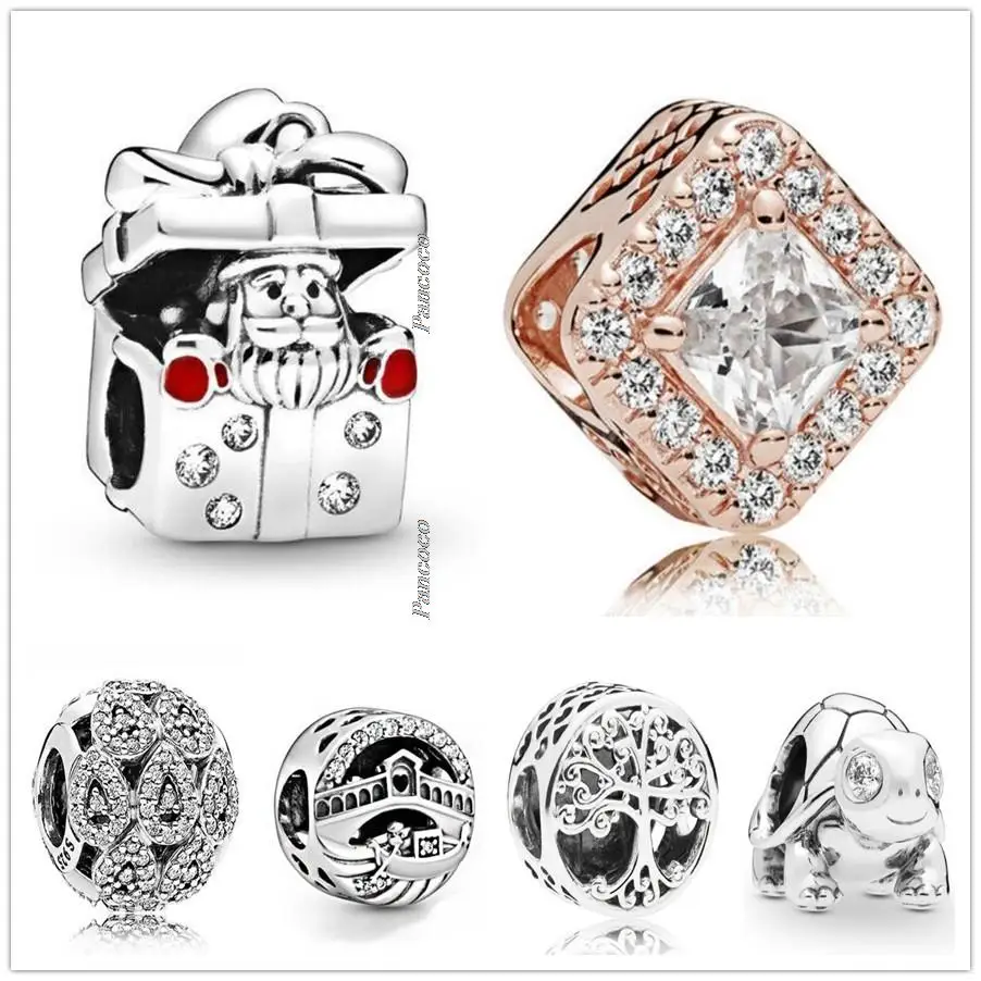 

Original 925 Sterling Silver Openwork Venice Rialto Bridge Charm Beads Fit Pandora Bracelet & Necklace Jewelry
