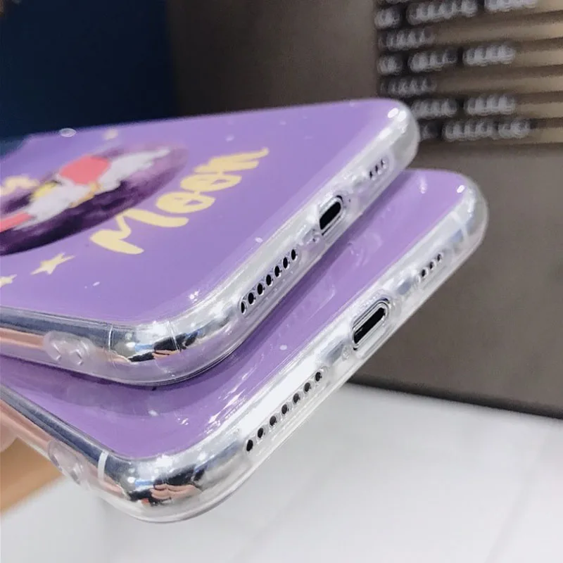 Зеркальные Чехлы для iPhone X Xs MAX XR 11 Pro Роскошный чехол телефона с милым дьявольским