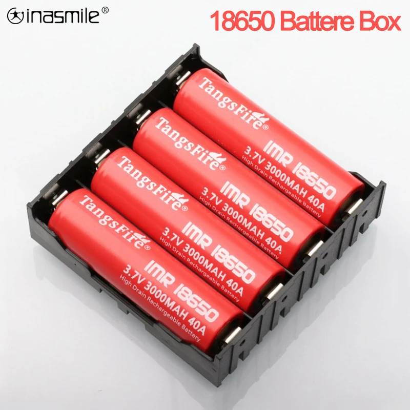 ABS 18650 Батарея хранения Чехол 1X 2X 3X 4X Высокое качество DIY коробка для детей 1 2 3 4