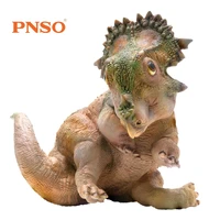 pnso sinoceratops baby simulated dinosaurs classic toy for boys model prehistoric animal figure