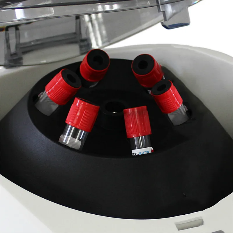 Tanie Wirówka O Niskiej Prędkości 300-5000 Obr./min. 5ml Probówki Do Pobierania Krwi 1.5/2/5/10ml Fiolki Kriogeniczne CF0506 Bezszczotkowy Silnik Prądu Stałego