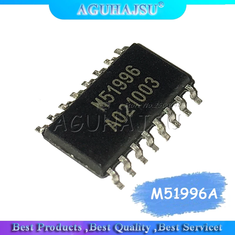 2 шт. Новый импульсный регулятор IC M51996A M51996 SOP16 SMD IC|integrated circuit|circuit integre |