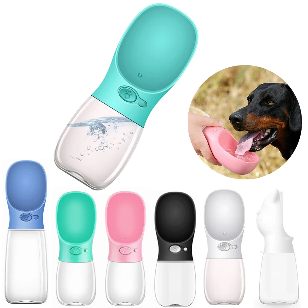Pet Dog бутылка для воды портативная небольших средних и больших собак Герметичная