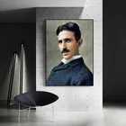 Nikola Tesla портрет картина маслом художественный плакат Современная Гостиная Декор для дома роспись (без рамки)