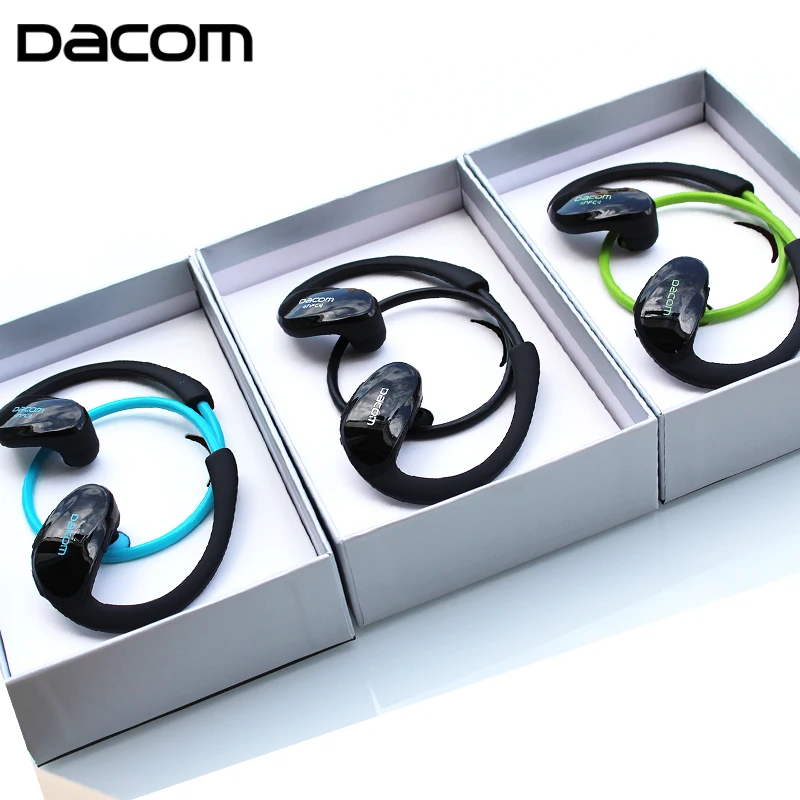 Bluetooth гарнитура Dacom Athlete Беспроводные спортивные наушники стерео музыкальные с