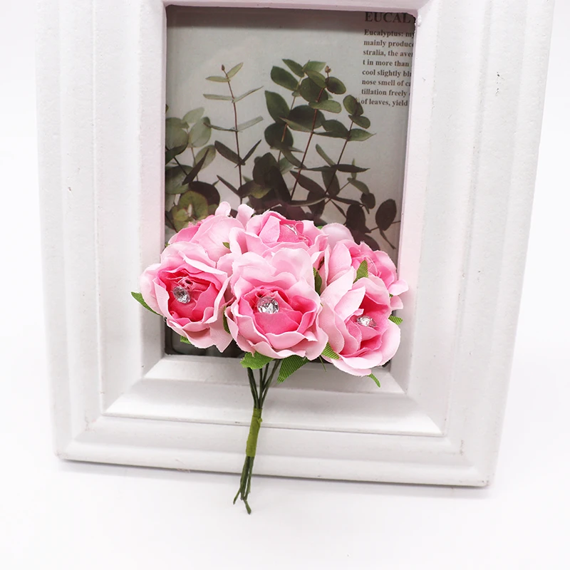 Искусственные цветы розы марля бриллианты свадебная обувь головной убор