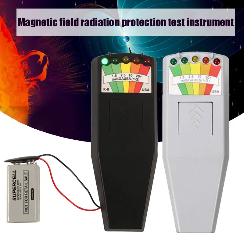 Электромагнитное поле EMF метр призрак детектор для охоты Портативный магнитного