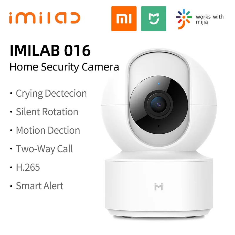 

IMILAB 016 MiHome Security Wifi Camera 1080P HD Ip Camera Indoor 360° Night Vision Camcoreder Cctv Video Surveillance Webcam