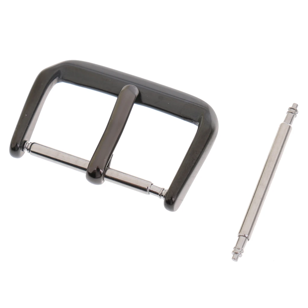 

Fashion Stainless Steel Pin Belt Buckle Leather Replacement 18 20 22mm