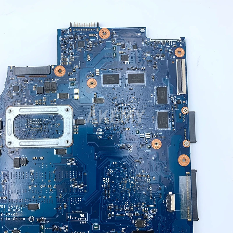 

Laptop motherboard For DELL Inspiron 15R 3521 5521 I3-3217U Mainboard CN-0K9PG1 0K9PG1 VAW01 LA-9101P SR0XF 216-0842000