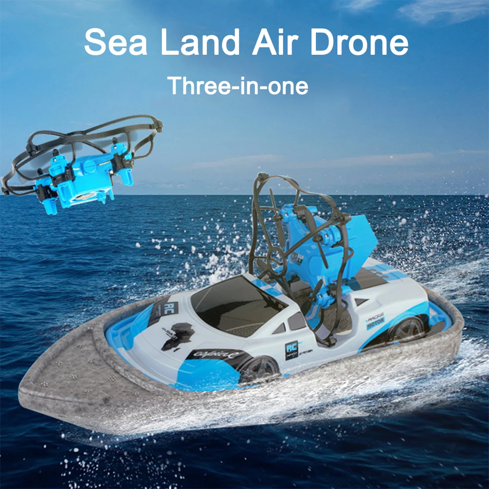 Дрон Три в одном для морской земли и воздуха с дистанционным управлением