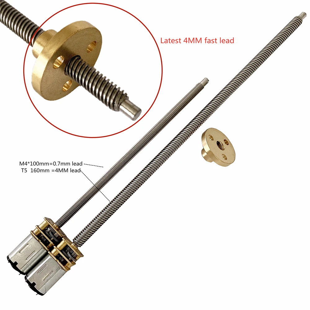 Высококачественная направляющая для двигателя редуктора постоянного тока N20 3 в 6