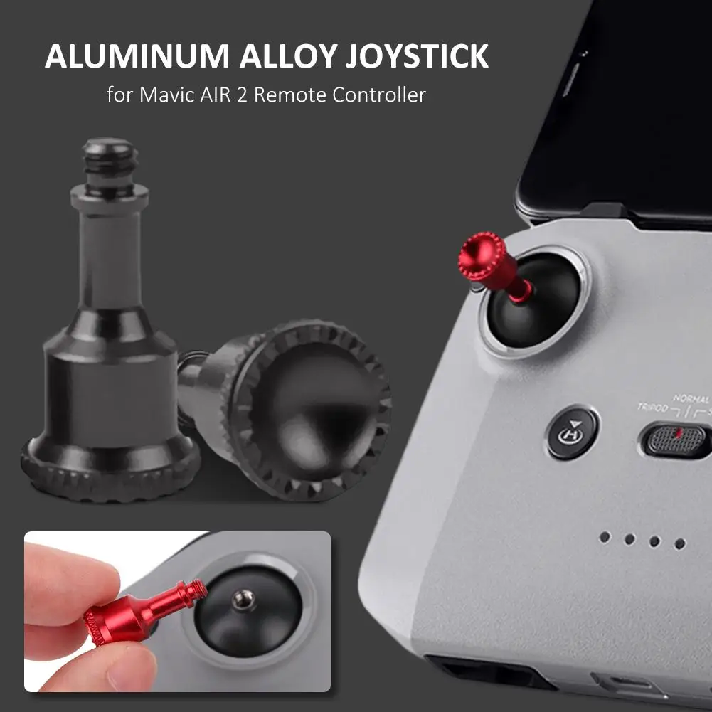 

2PCS Aluminum Alloy Joystick Remote Controller Detachable Durable Replacement Control Rocker For Mavic AIR 2