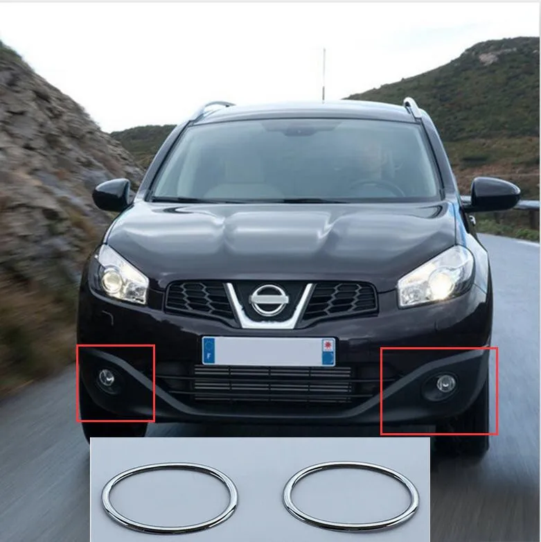 Хромированная передняя противотумансветильник РА для Nissan Qashqai/Dualis J10 2010 2011 2012 2013