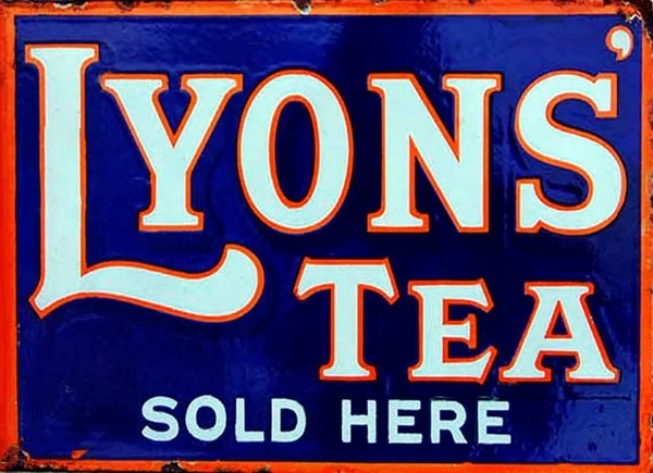 

METAL VINTAGE SHABBY-CHIC LYONS TEA TIN SIGN WALL PLAQUE / FRIDGE MAGNET Metal Poster 20*30CM 8x12inch